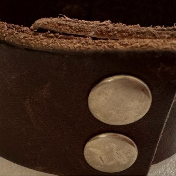 Man Leather Bracelet United State Armed Forces - Picture 4 of 8